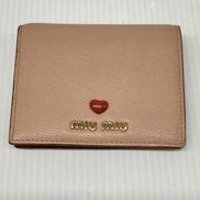 二つ折り財布|MIUMIU