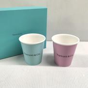 【底裏企業名入】ティファニーコーヒーカップペア|TIFFANY&CO.