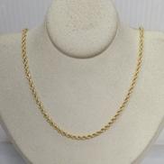 K18ネックレス|宝石無しネックレス