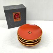 銘々皿|秀衡塗 丸三漆器