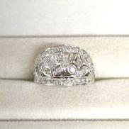 PT900リング|ダイヤ付き