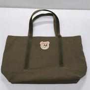 オールドテディ ワッペントートバッグ L|FEILER