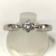 PT900リング|宝石付きリング