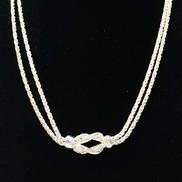 ダブルロープセンターノットネックレス|TIFFANY&CO.