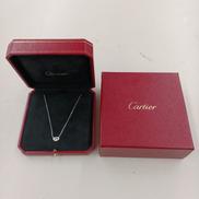 Cハート ダイヤネックレス|CARTIER