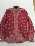 ペイズリースリムコットンシャツ|GUCCI