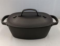 クックトップ 角 深形 鉄鍋|南部鉄器