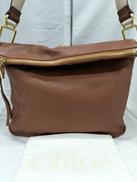 レザーショルダーキャメル|CHLOE