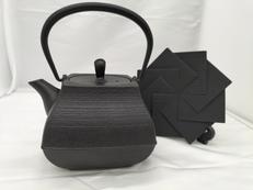 鉄瓶、瓶敷セット|壱鋳堂