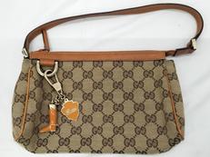 GGキャンバスハンドバッグ|GUCCI