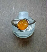 リング|オパール/ダイヤ