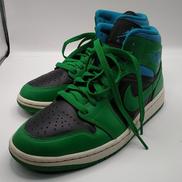 ウィメンズエアジョーダン1 黒×緑＆アクアトーン|NIKE