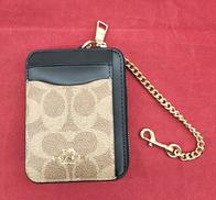 ジップカードケース シグネチャー レディース|COACH