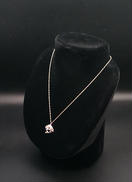 PT900 PT850ネックレス|宝石付きネックレス