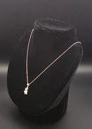 K14WGネックレス|宝石付きネックレス