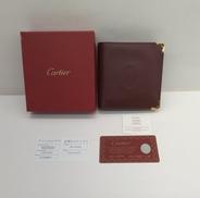 マストラインコンパクトレザー財布|CARTIER