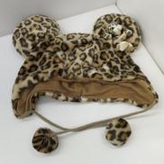 ファンキャップ ヒョウ柄ミニー付|DISNEY