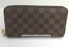 ダミエ・エベヌ ジッピーウォレット|LOUIS VUITTON