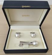 カフス・ネクタイピンセット|田崎真珠