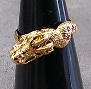 ドラゴンモチーフリング|不明