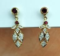 K18 イヤリング|‐