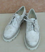 厚底レースアップシューズ 24.0CM|あしながおじさん