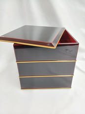 会津塗 3段 漆器 重箱|菊華堂