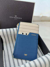 別注　アニヤ・ハインドマーチ　パスケース　ブルー|ANYA HINDMARCH
