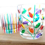 ヴェネチアングラス ペア イタリア製|CC ZECCHIN