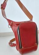 我歩　オイルレザーバッグ　ヒップバッグ　日本製|GAHO