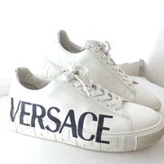 26.5cm ヴェルサーチ　ロゴ　スニーカー|VERSACE