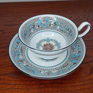 カップ&ソーサー フロレンティーン ターコイズ WEDGWO|WEDGWOOD