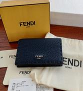 FEBDI フェンディ　カードケース　名刺いれ　男女兼用　紺|FENDI