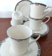 ノリタケ　ファインチャイナカップソーサー 4客セット|Noritake