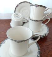 ノリタケ　ファインチャイナカップソーサー 4客セット|Noritake
