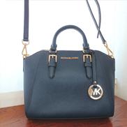 2way　ショルダーバッグ　ハンドバッグ　ネイビー|MICHAEL　KORS