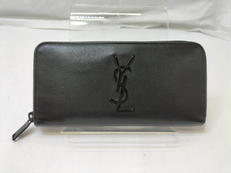 ラウンドファスナー 長財布|SAINT LAURENT