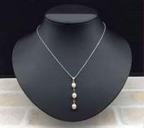 淡水パールネックレス|-