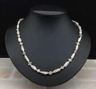 淡水パールネックレス|-