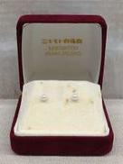 K18パールピアス|ミキモト真珠島