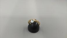 金|宝石付きリング