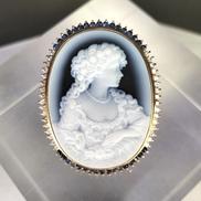 ブローチ兼ペンダントトップ|-