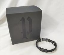 レザーブレスレット ブラック|POLICE