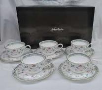 ティー・コーヒー碗皿 5客|NORITAKE
