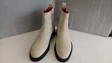 SPONGE ANKLE BOOTS SAND KAKI|OFF-WHITE