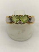 石付きリング|-