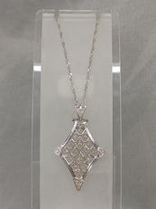 ダイヤ付ネックレス|PT850/PT900