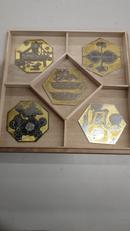 彫金コースター|帖佐美行