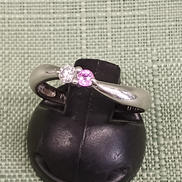 ダイヤ付きリング|PT900/D008