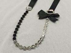 ハローキティリボンネックレス|SWAROVSKI